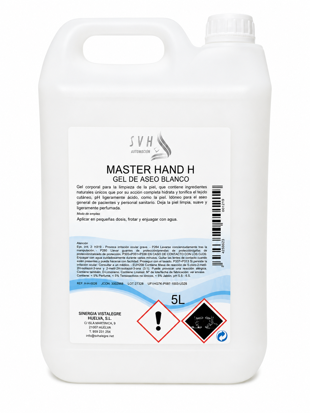 Gel de Aseo Blanco