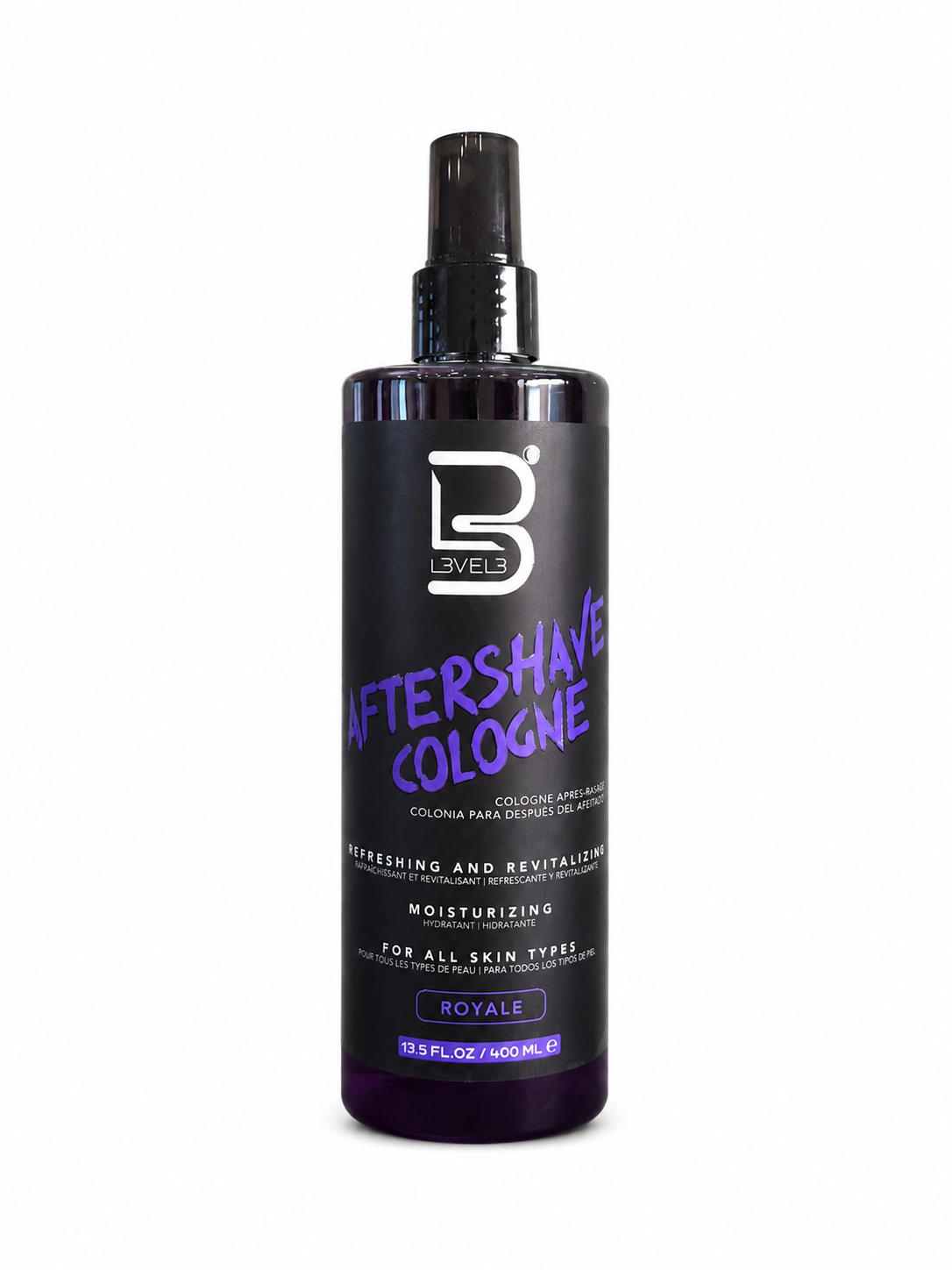 L3VEL3 Aftershave Cologne Royale – 400 ml
