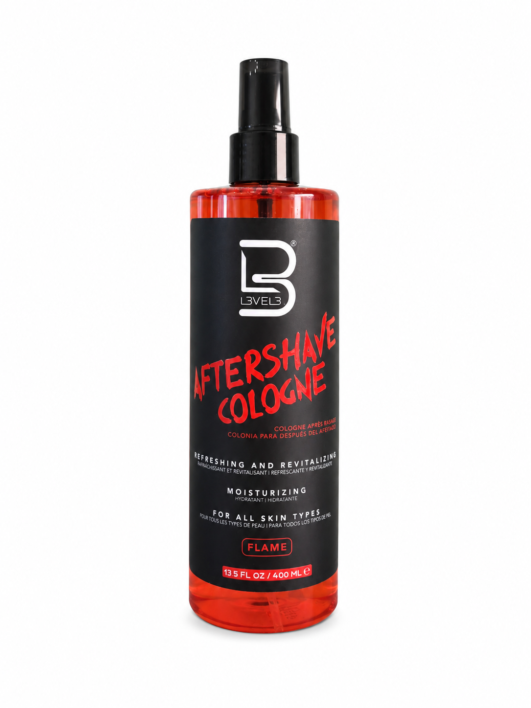 L3VEL3 Aftershave Cologne Flame – 400 ml